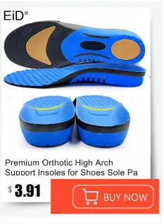 Semelles orthopédiques en gel de qualité supérieure unisexe, pied plat 4WD, semelle de santé pour chaussures, insertion de coussin de soutien de la voûte plantaire pour fasciite plantaire