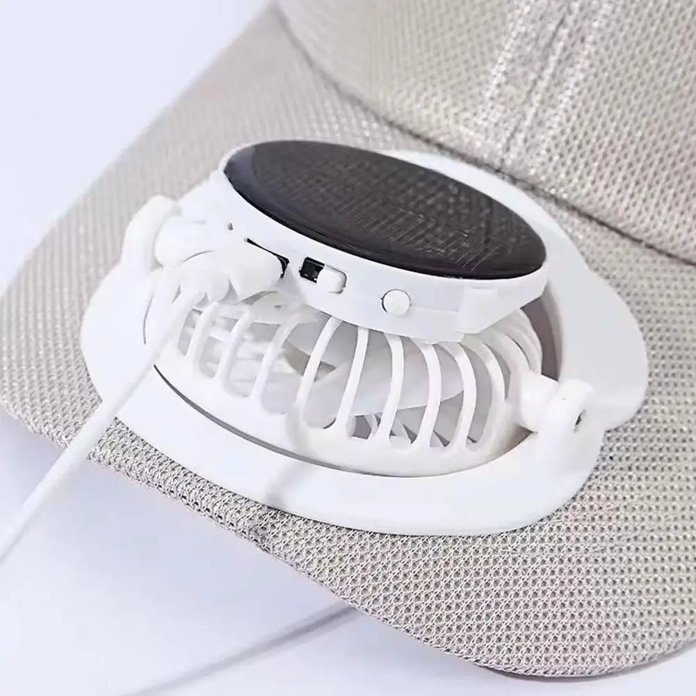 Casquette de baseball solaire d'extérieur avec ventilateur intégré, rechargeable par USB, respirante, protection solaire estivale
