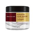 Masque capillaire au collagène et à la kératine, double contrôle de l'huile, revitalisant hydratant, doux et lisse, frisottis, réparation endommagée, revitalise, soins capillaires