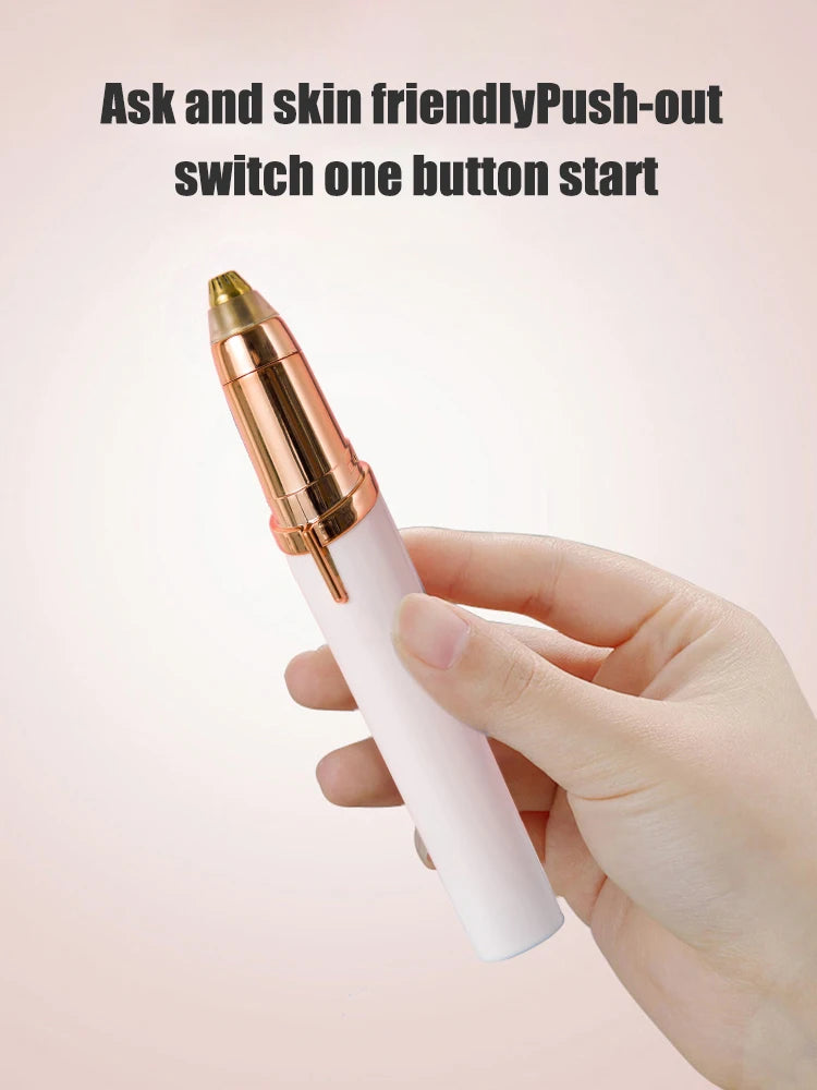 Tondeuse électrique femmes crayon à sourcils épilation automatique beauté batterie modèle