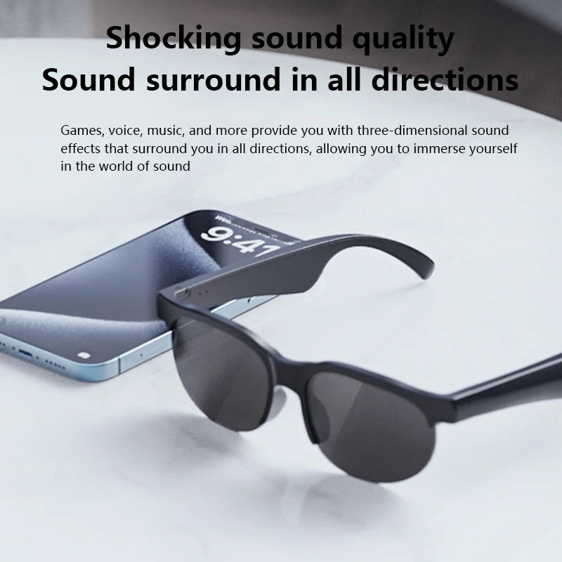 VIVO 2026 Nouvelles Lunettes Intelligentes Traduction IA Conversation Bluetooth Enregistrement Écoute Musicale Lunettes de Soleil Intelligentes pour Hommes et Femmes