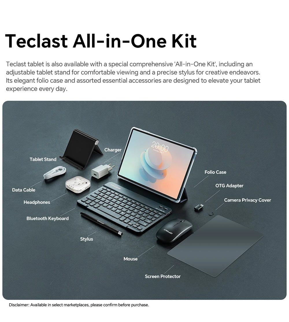 Étui pour tablette Teclast P30T Android 16