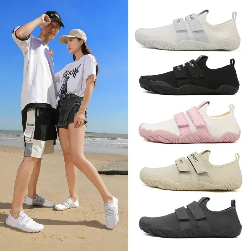 Chaussures d'eau élastiques à séchage rapide pour femmes et hommes, baskets de plage nu-pieds, pataugeoire de natation, randonnée en plein air, été