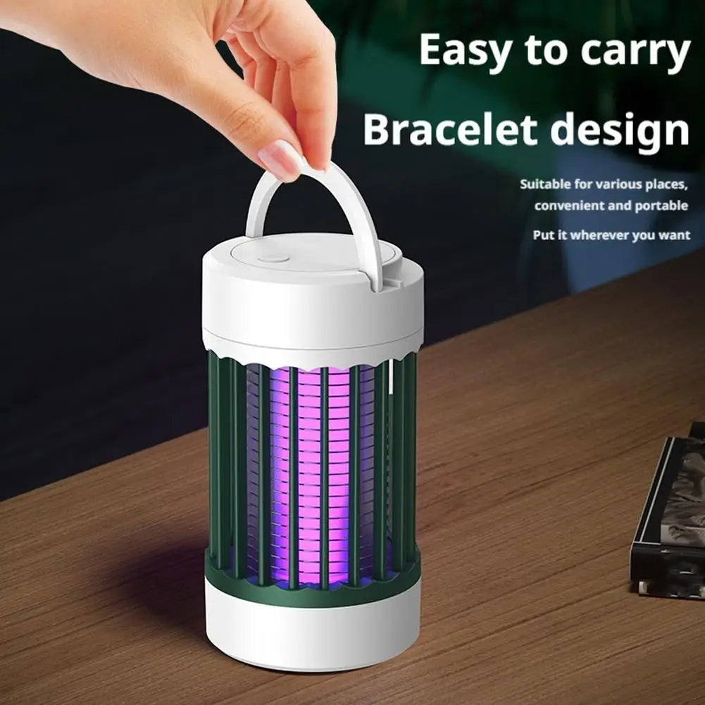 Lampe anti-moustiques à choc électrique, lumière UV USB, piège anti-moustiques pour chambre à coucher, Camping en plein air, tue les mites, les guêpes et les moucherons