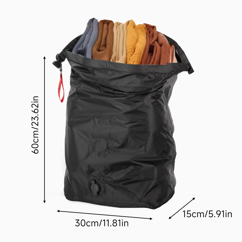 Sac de rangement à Compression sous vide, Portable, grande capacité, étanche, sac à bagages, sac à vêtements, anti-poussière, voyage d'affaires