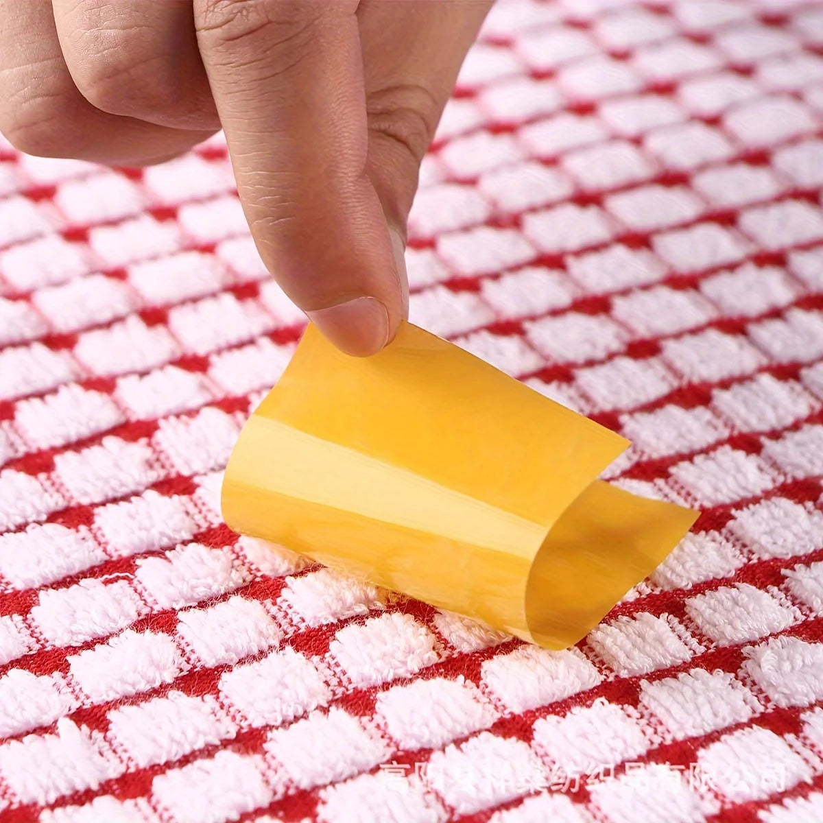 Serviettes absorbantes à carreaux
