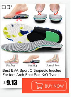 Semelles orthopédiques en gel de qualité supérieure unisexe, pied plat 4WD, semelle de santé pour chaussures, insertion de coussin de soutien de la voûte plantaire pour fasciite plantaire