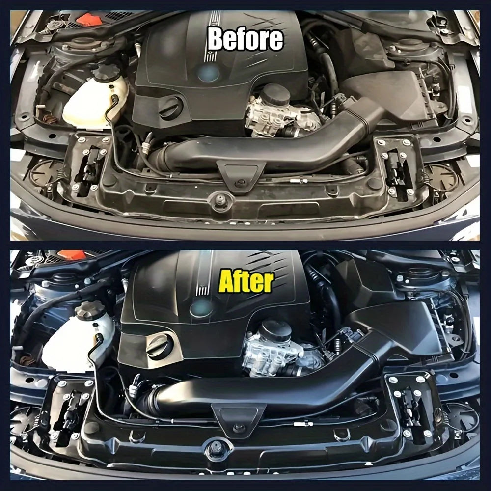 Nettoyeur de baie de moteur de voiture, restaurateur, produit de nettoyage de décontamination puissant pour compartiment moteur, produit de polissage de nettoyage de voiture