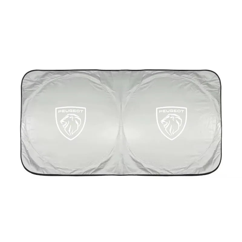 Pare-soleil pour pare-brise de voiture Peugeot, protection UV pour Peugeot 206 207 308 408 208 106 508 301 307 406 107 205 407 108
