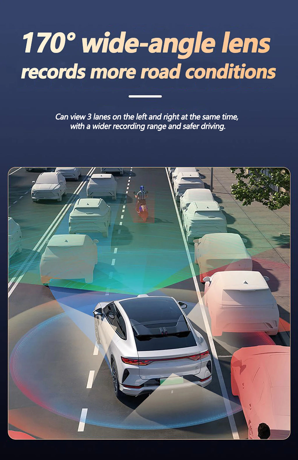 Dashcam 4 canaux wifi voiture dvr caméras de tableau de bord pour voiture mode de stationnement de boîte arrière 24h intérieur avant et arrière 360 dash cam