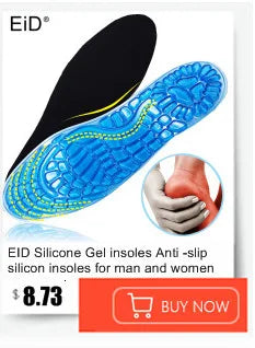 Semelles orthopédiques en gel de qualité supérieure unisexe, pied plat 4WD, semelle de santé pour chaussures, insertion de coussin de soutien de la voûte plantaire pour fasciite plantaire