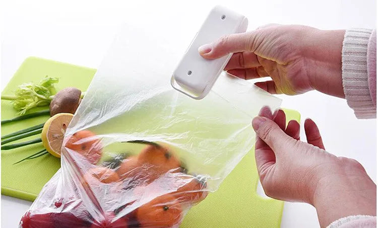Mini Machine à sceller les sacs Hea, scelleuse d'emballage, sacs alimentaires en plastique thermique
