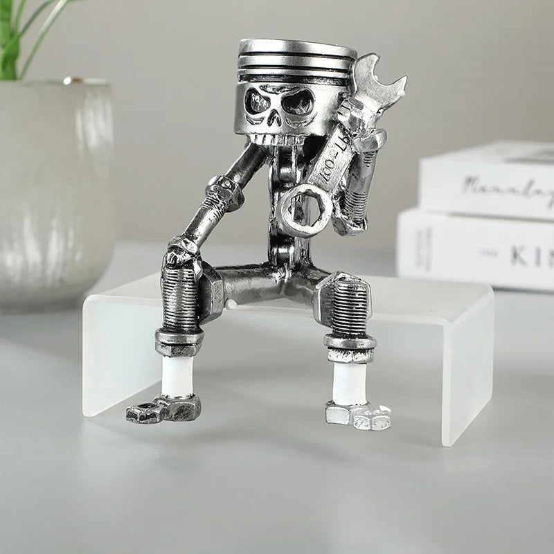 Figurines et sculptures de décoration d'intérieur modernes – Ornements de décoration de pièce uniques pour le salon, le jardin et le bureau