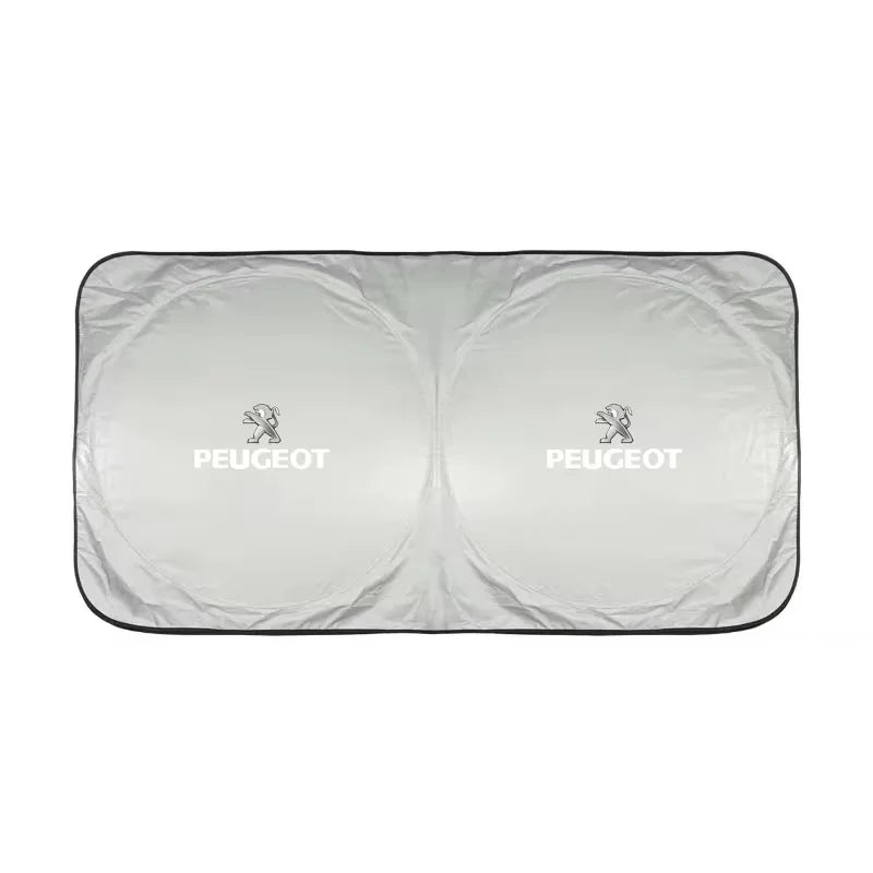 Pare-soleil pour pare-brise de voiture Peugeot, protection UV pour Peugeot 206 207 308 408 208 106 508 301 307 406 107 205 407 108