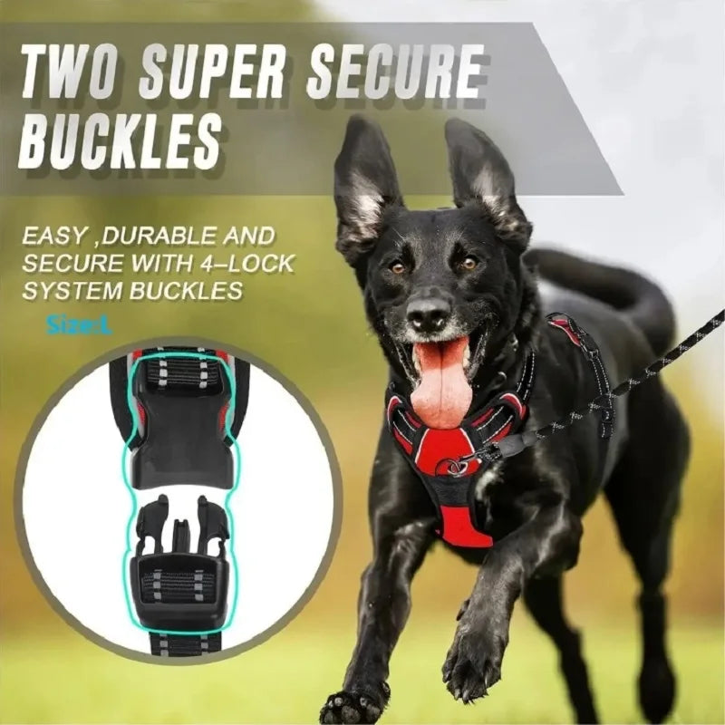 SFP-Harnissan RapDuty Casting pour grand chien, pas de côtes, poignée de contrôle facile pour promener les chiens de taille moyenne, fournitures pour animaux de compagnie