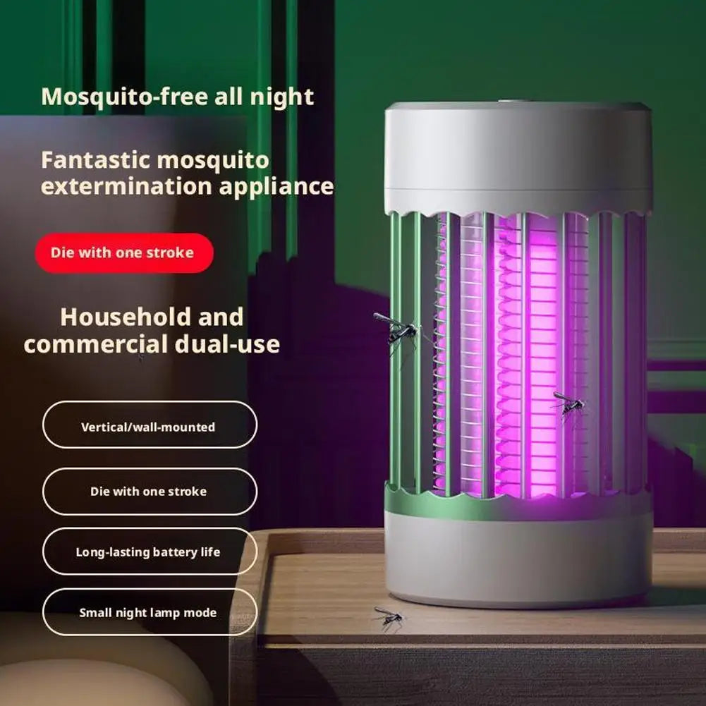 Lampe anti-moustiques à choc électrique, lumière UV USB, piège anti-moustiques pour chambre à coucher, Camping en plein air, tue les mites, les guêpes et les moucherons