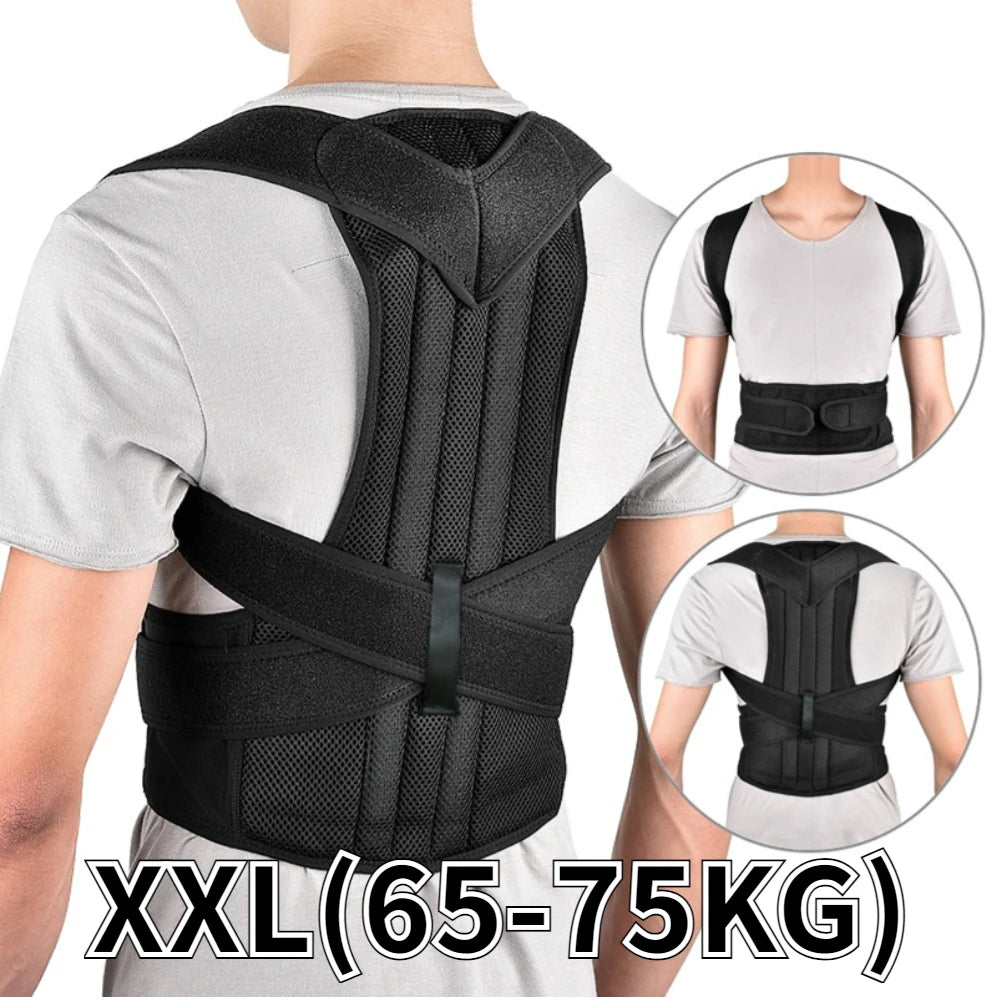 Correcteur de Posture du dos, ceinture correctrice Anti-chameau, ceinture correctrice de Posture assise, orthopédique réglable, nouveau