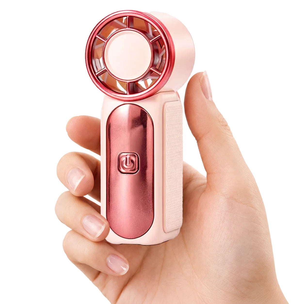 Mini ventilateur portatif 3600mAh, ventilateur turbo de poche haute vitesse pour les voyages en plein air