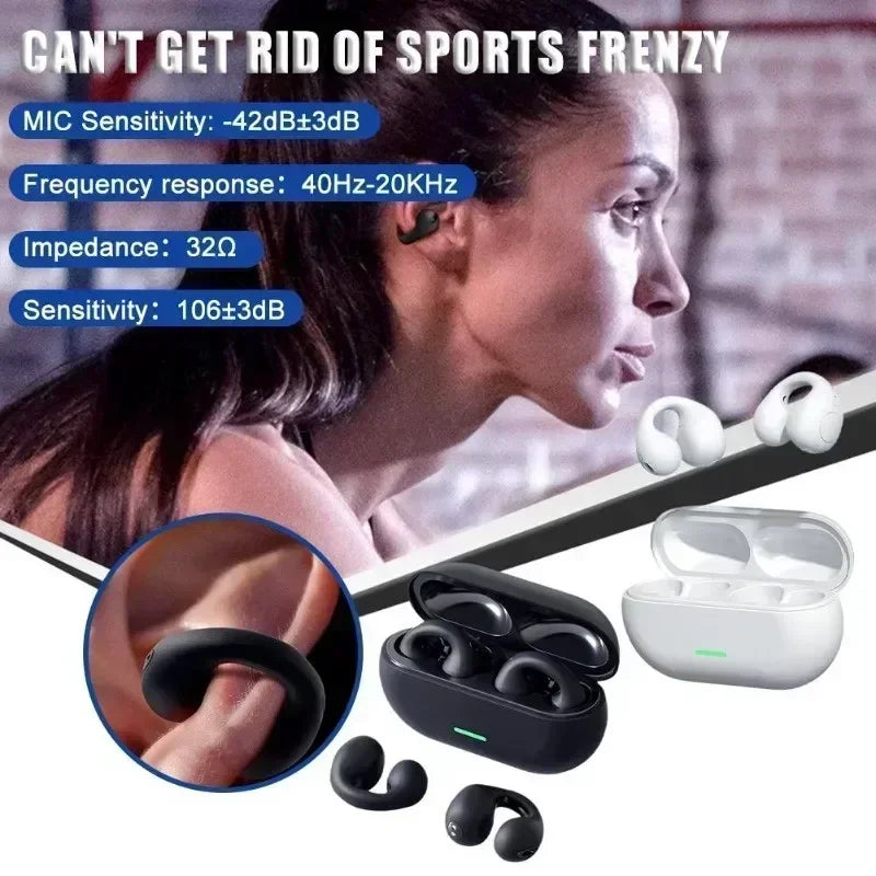 Nouveau Original T75 Conduction osseuse sans fil Bluetooth 5.3 casque sport écouteurs HiFi qualité sonore étanche TWS casque