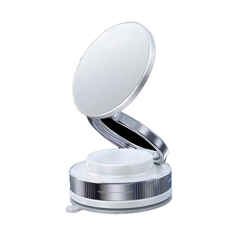 Support magnétique pour téléphone de voiture 360 °   Support magnétique rotatif, pliable et réglable pour voiture, support de téléphone à ventouse pour voiture/miroir