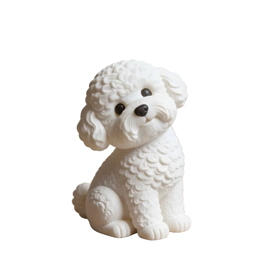 Ornements mignons pour chiens, figurines de chiens miniatures, décorations de chambre, décorations de scène, fournitures de mariage, décorations de bureau