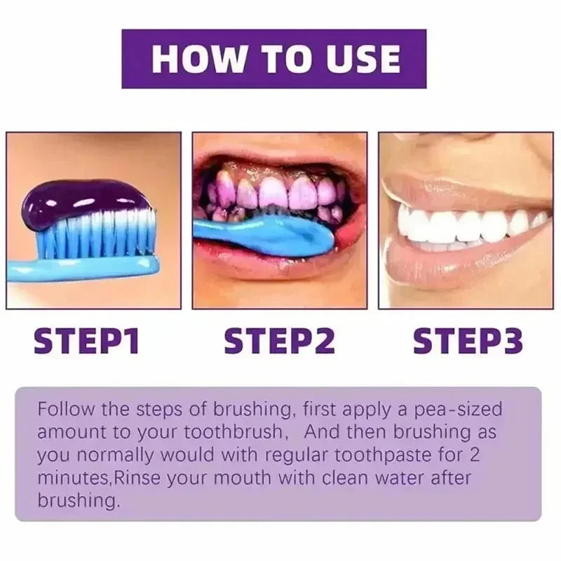 Outil de nettoyage buccal 5D pour l'hygiène, nouveau dentifrice blanchissant les dents, pour une haleine fraîche et des soins dentaires.