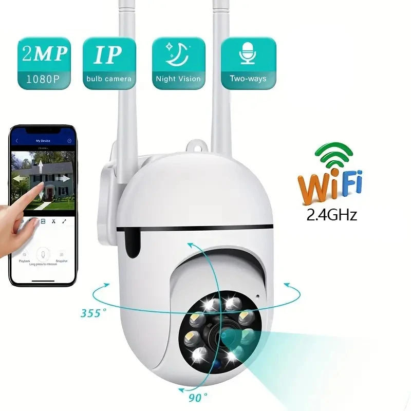 3MP WiFi caméra maison PTZ IP caméra couleur nuit Audio sans fil caméra de Surveillance Auto maison suivi sécurité CCTV caméra