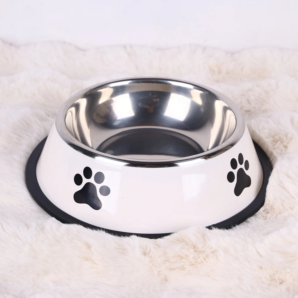 Filles en acier inoxydable pour animaux de compagnie, multi-spécifications, anti-chute, alimentation pour chat et chien, fournitures pour animaux de compagnie, 1PC