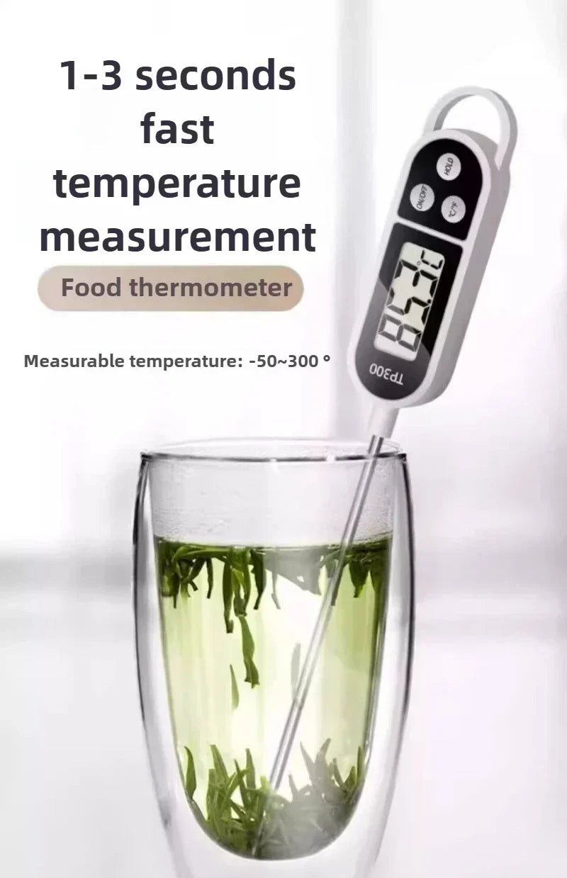 Thermomètre de cuisine pour la cuisson, outil de mesure de la température numérique pour la viande, thermomètre alimentaire électronique, écran LCD, nourriture