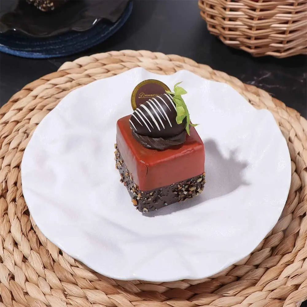 Assiette en céramique pour cuisine occidentale, créative, multifonctionnelle, réutilisable, pour steak et pain