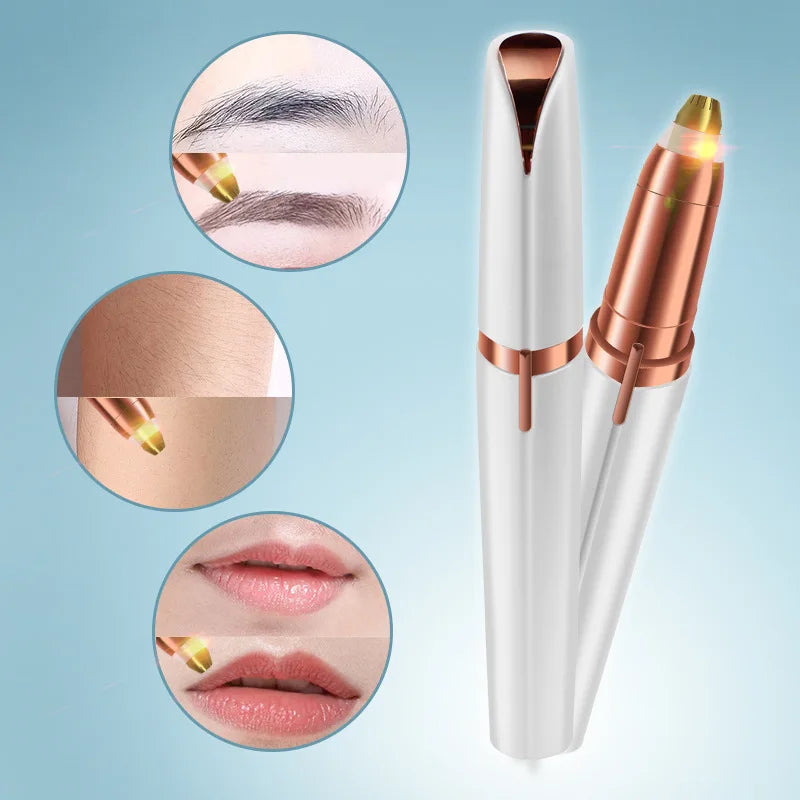 Tondeuse électrique femmes crayon à sourcils épilation automatique beauté batterie modèle
