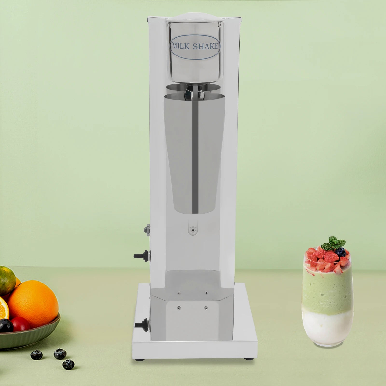 Machine à Milk-Shake commerciale 180W 650ML, en acier inoxydable, mélangeur de crème de lait 18000 tr/min