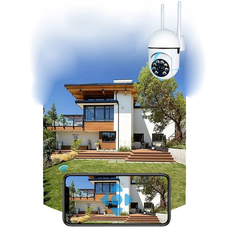 3MP WiFi caméra maison PTZ IP caméra couleur nuit Audio sans fil caméra de Surveillance Auto maison suivi sécurité CCTV caméra
