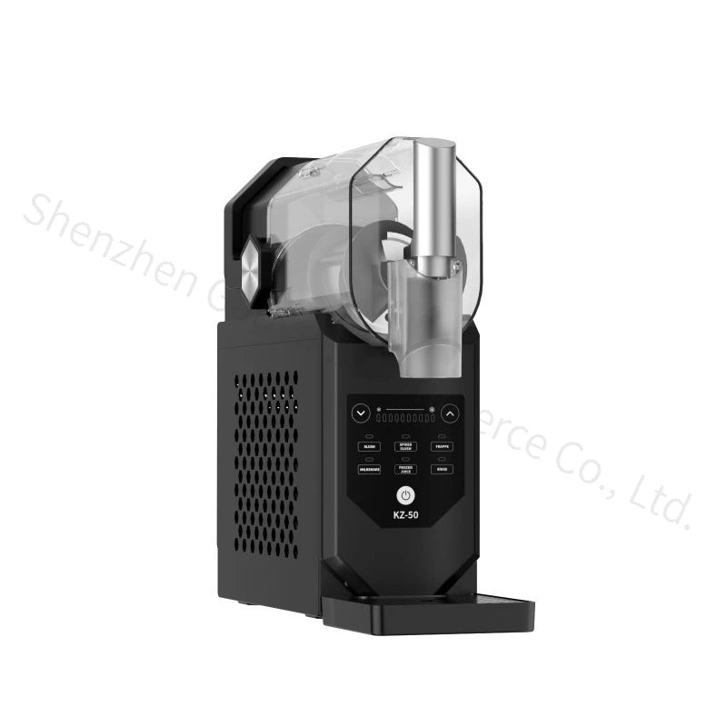 Machine à cônes de neige couvertes, automatique et silencieuse, pour la maison, 3 en 1, Milkshake, Smoothies, boissons glacées, réservoir détachable de 2l