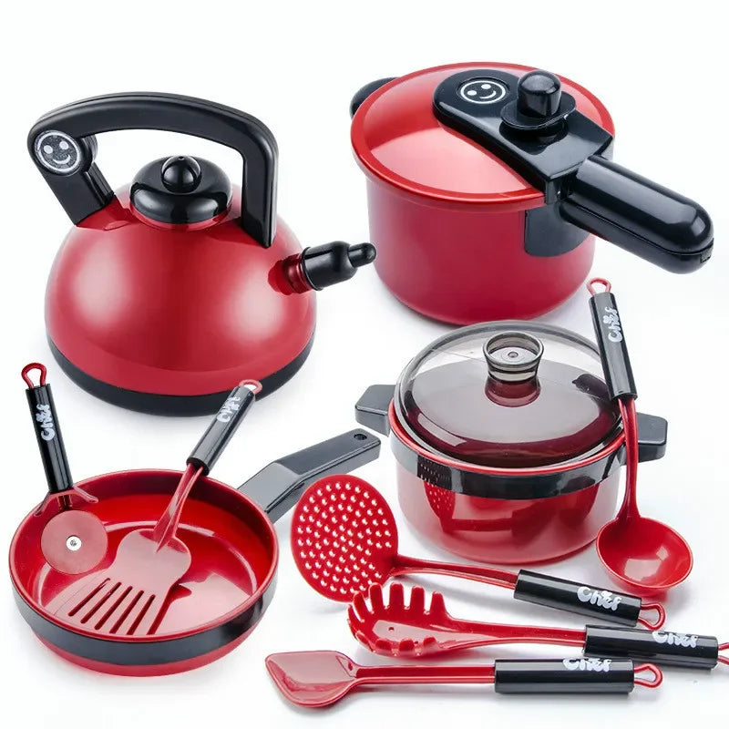 Ensemble de jouets de cuisine pour enfants filles, cuisine pour bébé, coupe de fruits, ustensiles de cuisine, Simulation éducative pour enfants, jeu de Simulation