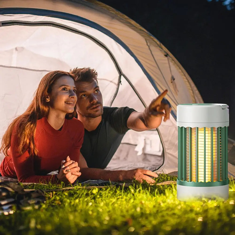 Lampe anti-moustiques à choc électrique, lumière UV USB, piège anti-moustiques pour chambre à coucher, Camping en plein air, tue les mites, les guêpes et les moucherons