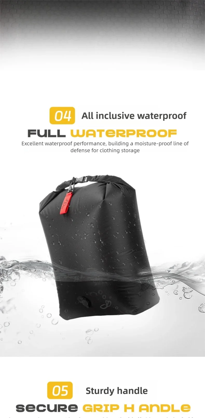 Sac de rangement à Compression sous vide, Portable, grande capacité, étanche, sac à bagages, sac à vêtements, anti-poussière, voyage d'affaires