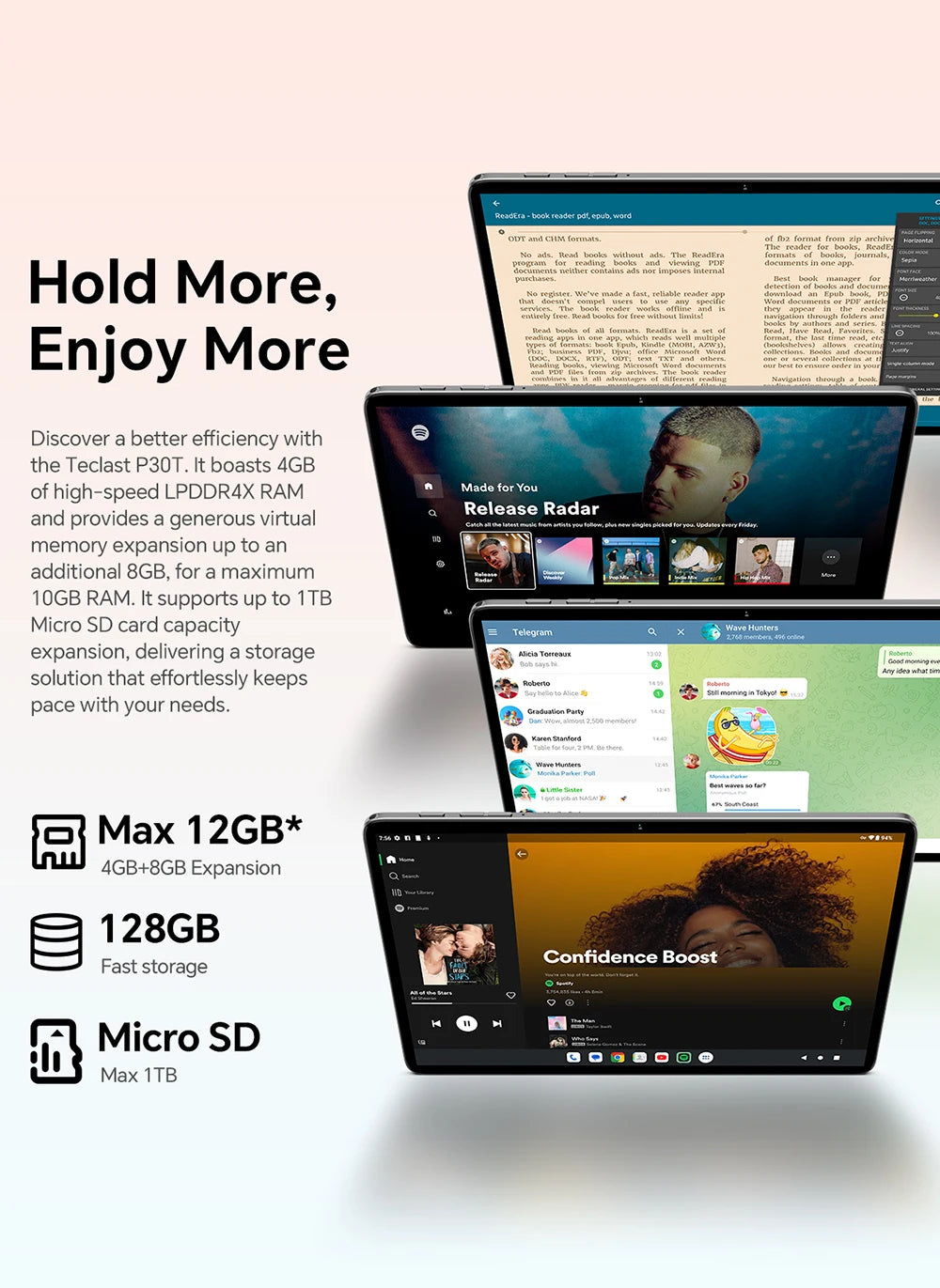 Étui pour tablette Teclast P30T Android 16