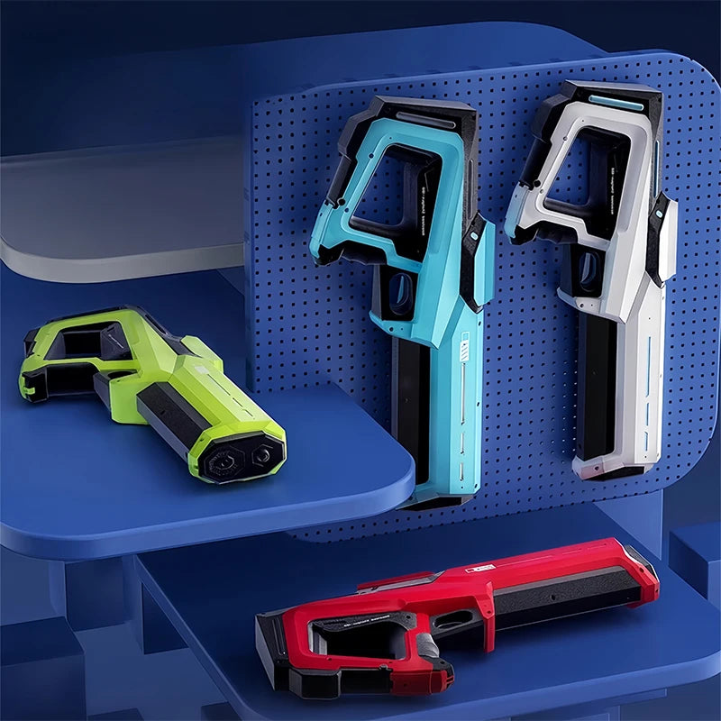 Pistolets à eau électriques pour adultes, puissant gicleur, aspiration automatique d'eau, jouet de plage en plein air d'été, cadeau pour enfants