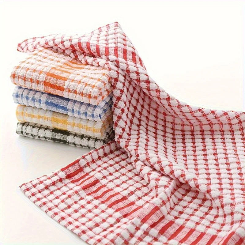 Serviettes absorbantes à carreaux