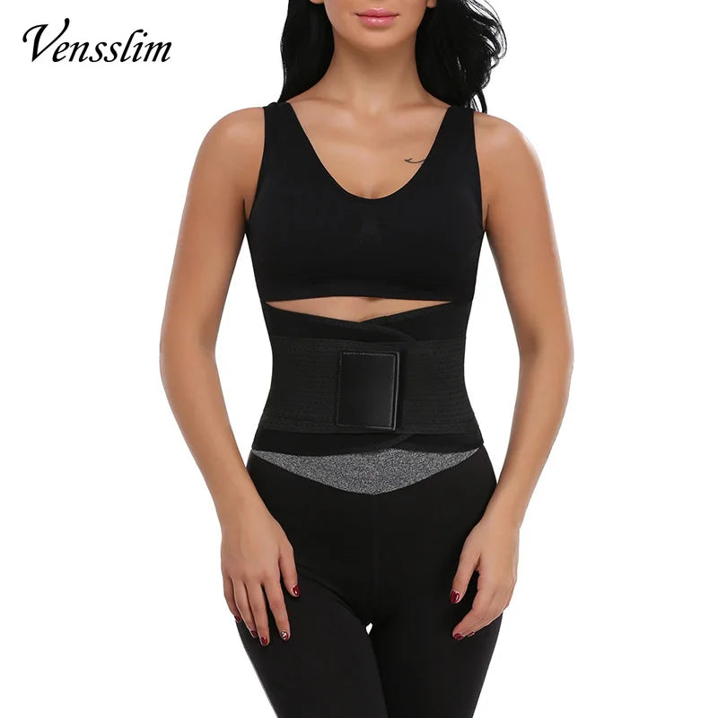 Vensslim femmes Sauna sueur ventre tondeuse ceinture taille formateur minceur corps Shaper Corset entraînement ventre mince gros brûleur ceintures