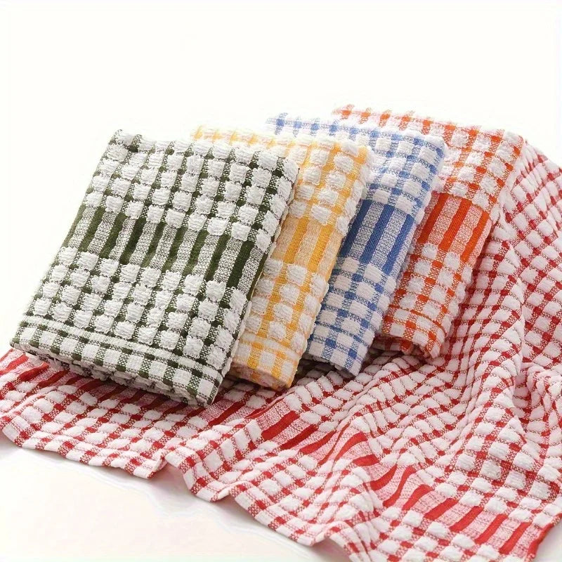 Serviettes absorbantes à carreaux