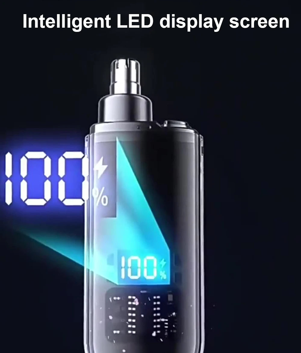 Tondeuse à poils de nez électrique Rechargeable pour hommes, rasoir pour sourcils, Mini tondeuse à cheveux Portable de poche