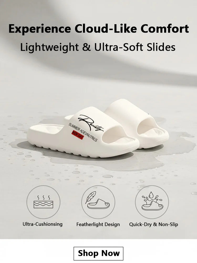 Chaussures d'été EVA au design innovant pour hommes, pantoufles de maison douces et légères, adaptées aux activités de loisirs intérieures et extérieures