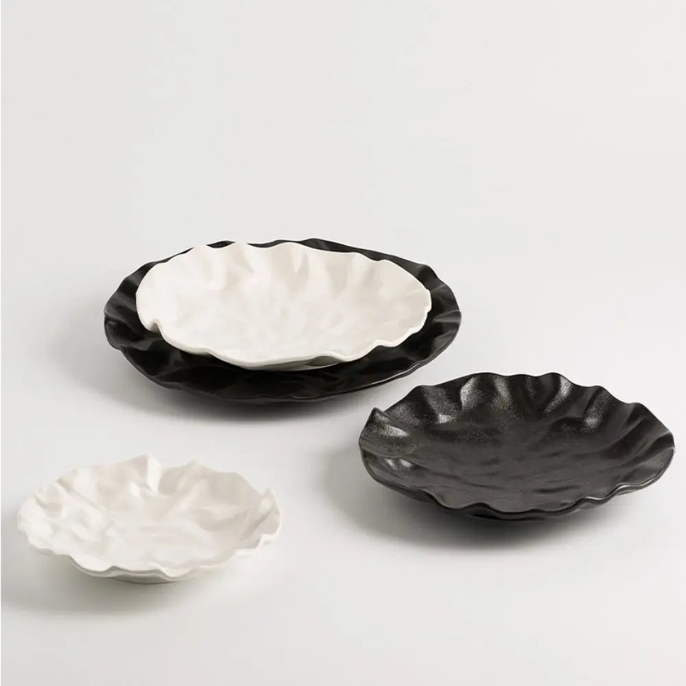 Assiette en céramique pour cuisine occidentale, créative, multifonctionnelle, réutilisable, pour steak et pain