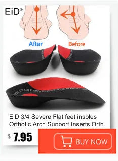 Semelles orthopédiques en gel de qualité supérieure unisexe, pied plat 4WD, semelle de santé pour chaussures, insertion de coussin de soutien de la voûte plantaire pour fasciite plantaire