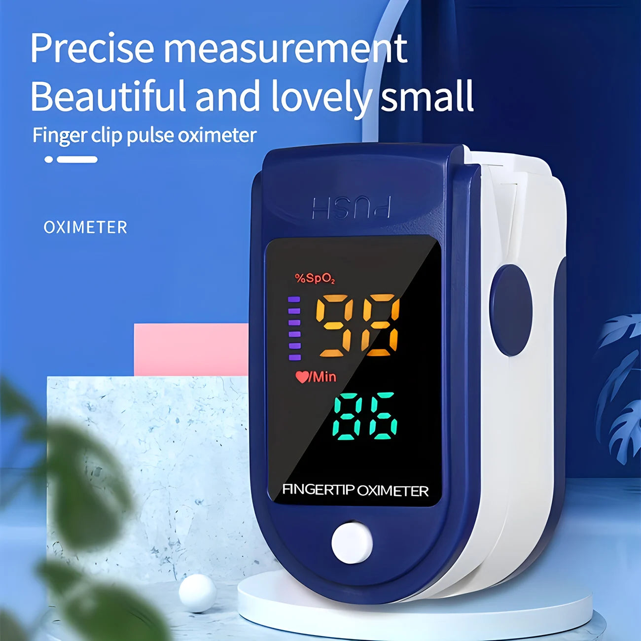 Thermomètre infrarouge numérique front corps thermomètres de fièvre sans contact ou oxymètre de pouls de doigt portable médical oxygène sanguin