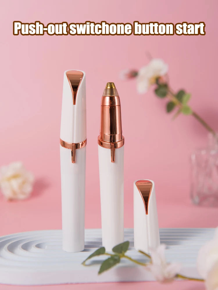 Tondeuse électrique femmes crayon à sourcils épilation automatique beauté batterie modèle