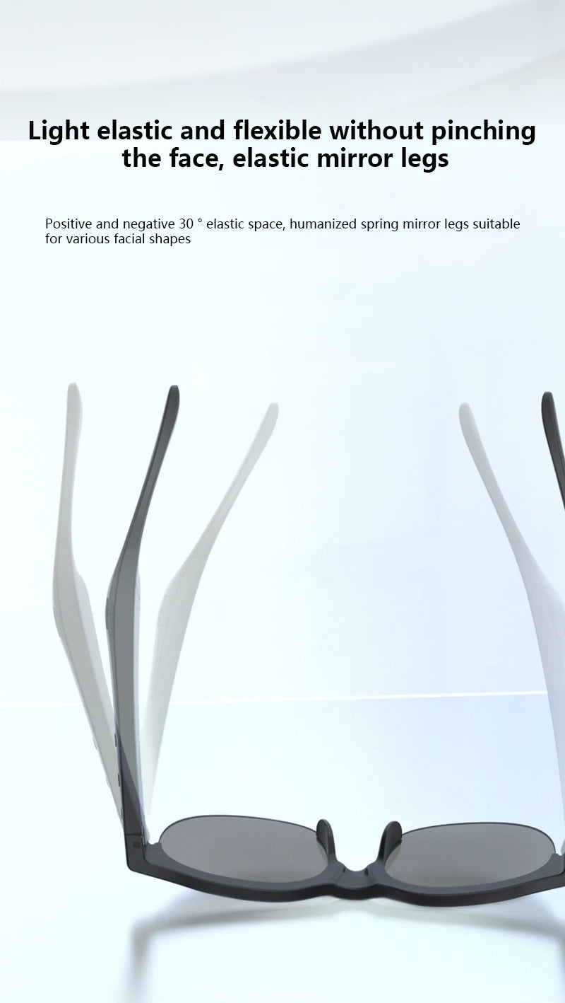 Lunettes Intelligentes Lenovo 2026 : Nouvelle Traduction IA, Conversation Bluetooth, Enregistrement, Écoute Musicale – Lunettes de Soleil Intelligentes pour Hommes et Femmes