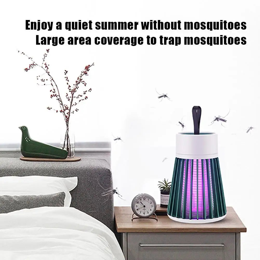 Lampe anti-moustiques à choc électrique, lumière UV USB, piège anti-moustiques pour chambre à coucher, Camping en plein air, tue les mites, les guêpes et les moucherons
